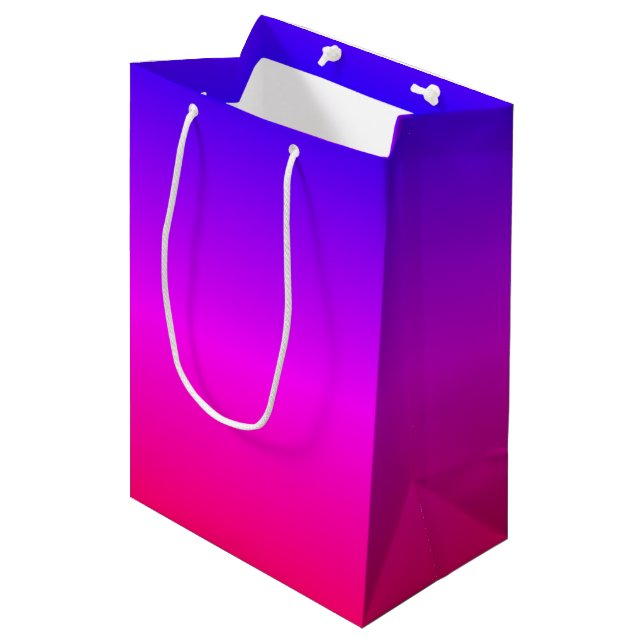 Neon Color Gift Bag (Front Angled)