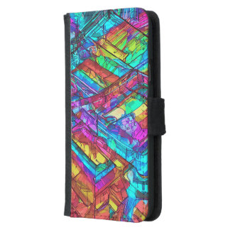 Neon Colored Samsung Galaxy S5 Wallet Case