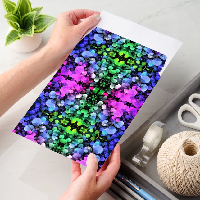 Neon Colors Bubbles Shipping Envelope Mailers (Desk)