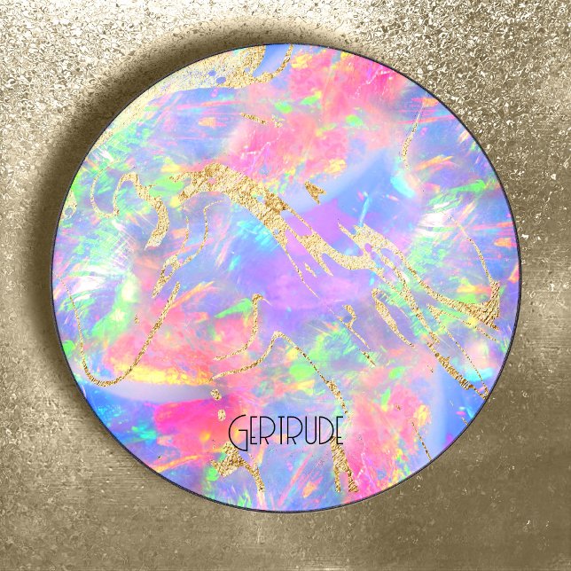 neon colors opal design wireless charger  (Creator Uploaded)