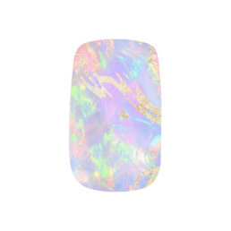 neon colors stone minx nail art