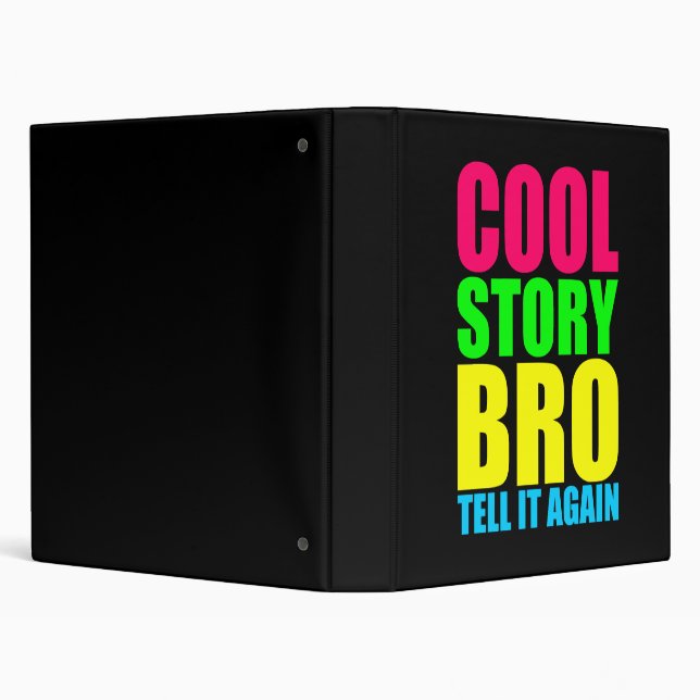 Neon Cool Story Bro Binder (Background)