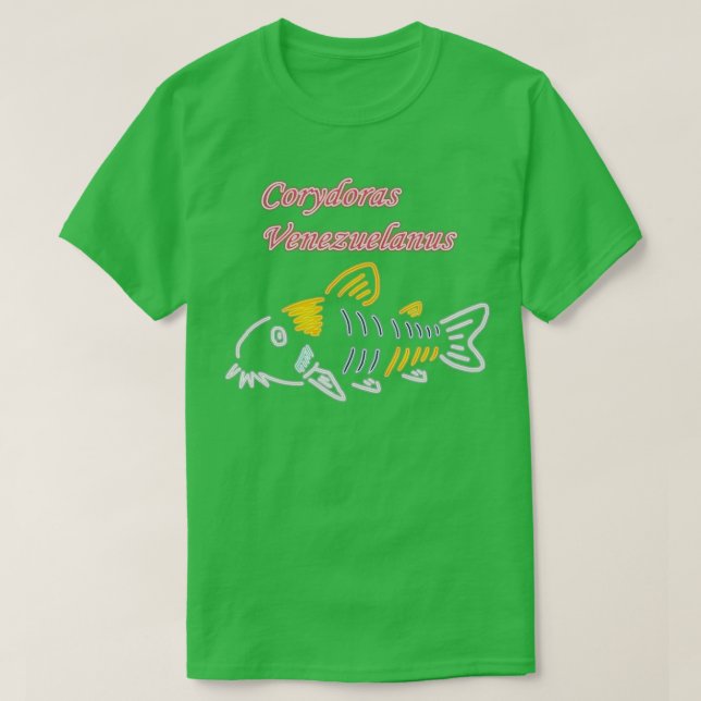 neon corydoras T-Shirt (Design Front)