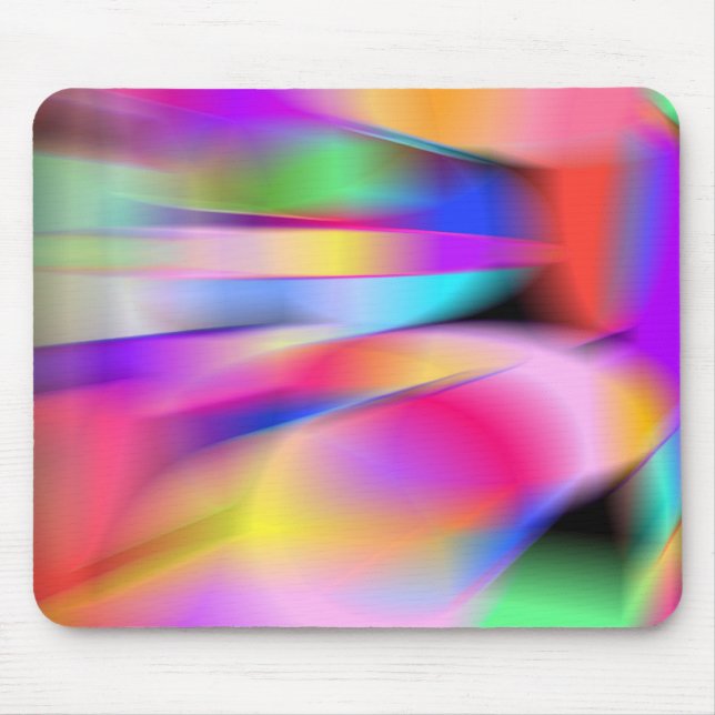 Neon Dazzle Mousepad (Front)