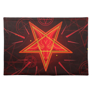 neon demon placemat
