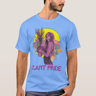 Neon Desert Plant Queen Retro 80s Vibe boy T-Shirt