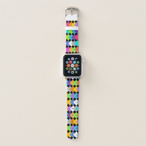 Neon Diamonds  Apple Watch Band
