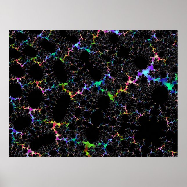 Neon Doily Poster (Front)