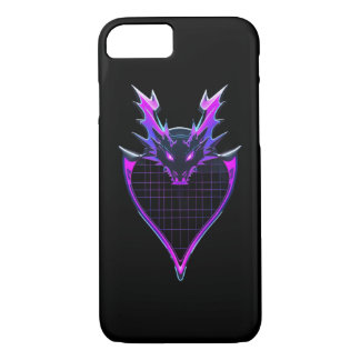 Neon dragon art iPhone 8/7 case