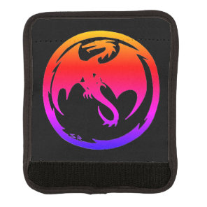 Neon Dragon black handle wrap