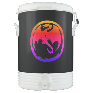 Neon Dragon Igloo beverage cooler 10 gal