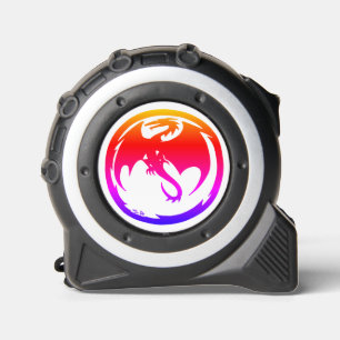 Neon Dragon white tape measure