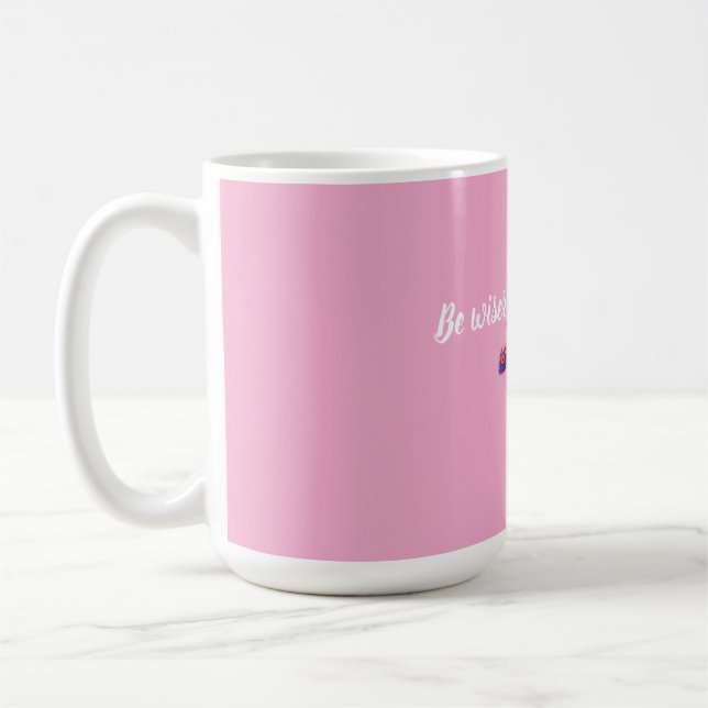 Neon Dragonfly mug– Aesthetic Nature Transforma Coffee Mug (Left)