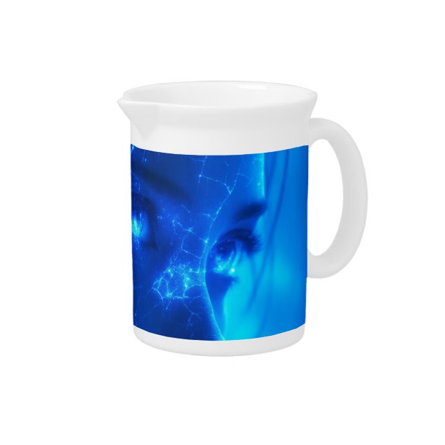 Neon Dreams Beverage Pitcher (Right)