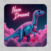 Neon Dreams Dino Patch