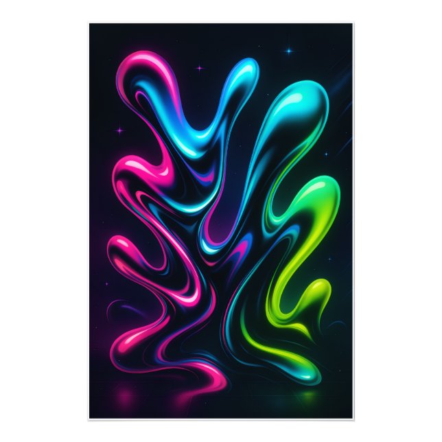 Neon Dreams II Posters & Prints (Front)