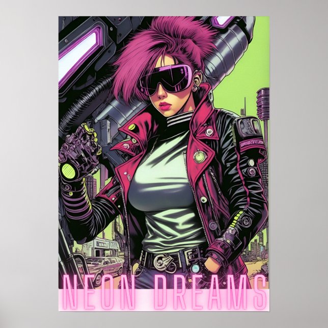 Neon Dreams Poster (Front)