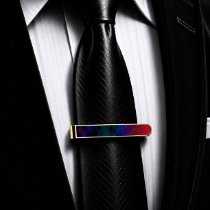 Neon Dusk Gold Finish Tie Bar