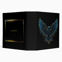 Neon Eagle Edge of Infinity Binder