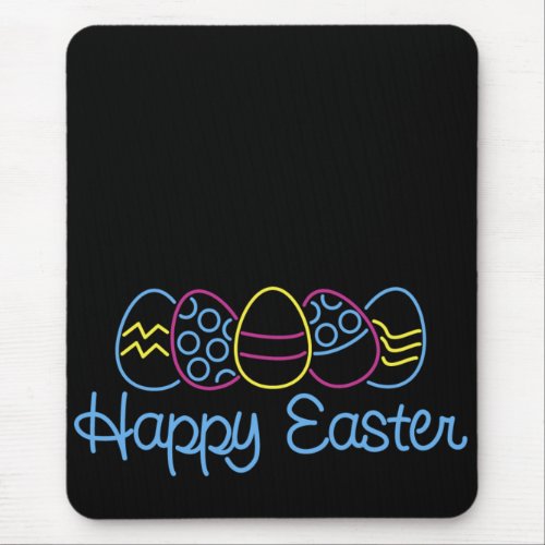 Neon Eggs _ Mouse Pad