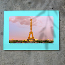 Neon Electric Blue Solid Color | Classic Magnetic Frame
