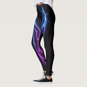 Neon Energy Flow Leggings Gym Workout Activewear