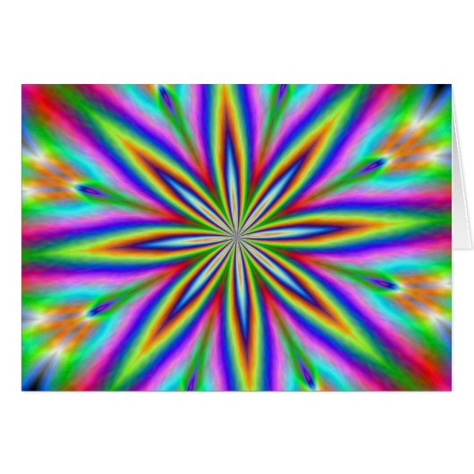 Neon Explosion Cards (Front Horizontal)