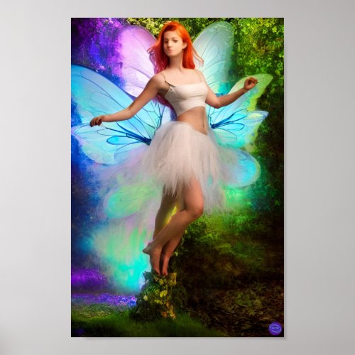 NEON FAIRY POSTER