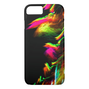 NEON Fire Multicolor Unique Abstract Art iPhone 8/7 Case