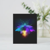 Neon Firefly on black (Standing Front)