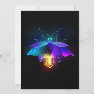 Neon Firefly on black Announcement