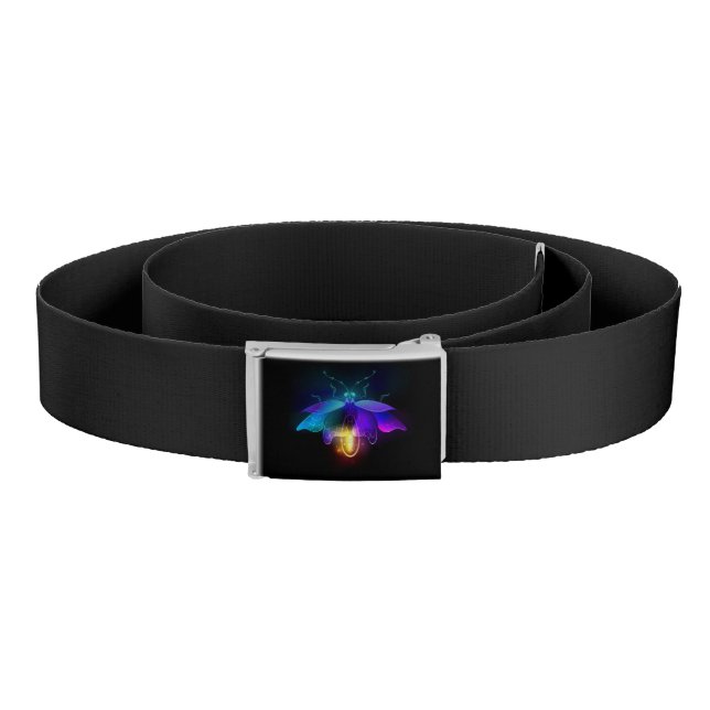 Neon Firefly on black Belt (Coil)