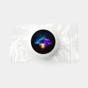 Neon Firefly on black Life Saver® Mints