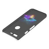 Neon Firefly on black Uncommon Google Pixel Case (Top)