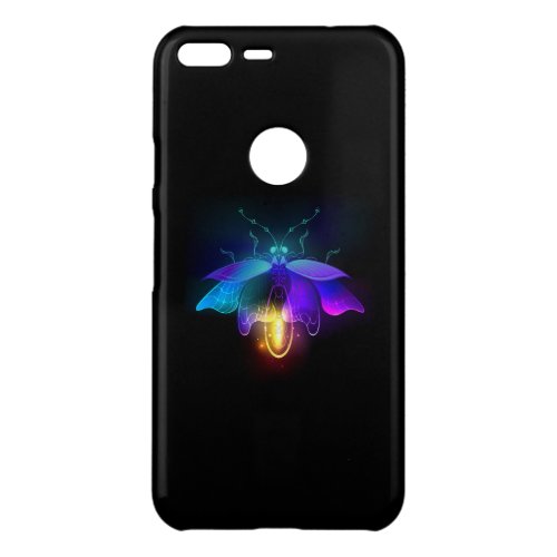 Neon Firefly on black Uncommon Google Pixel XL Case