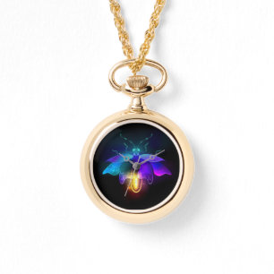 Neon Firefly on black Watch