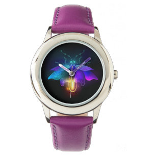 Neon Firefly on black Watch