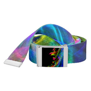 Neon Flames of Rave Lights and Party Belt