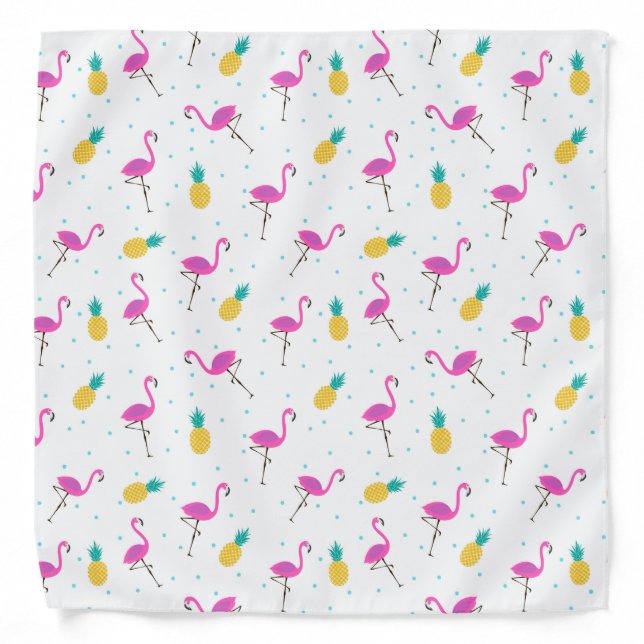 Neon Flamingos 2 Bandana (Front)