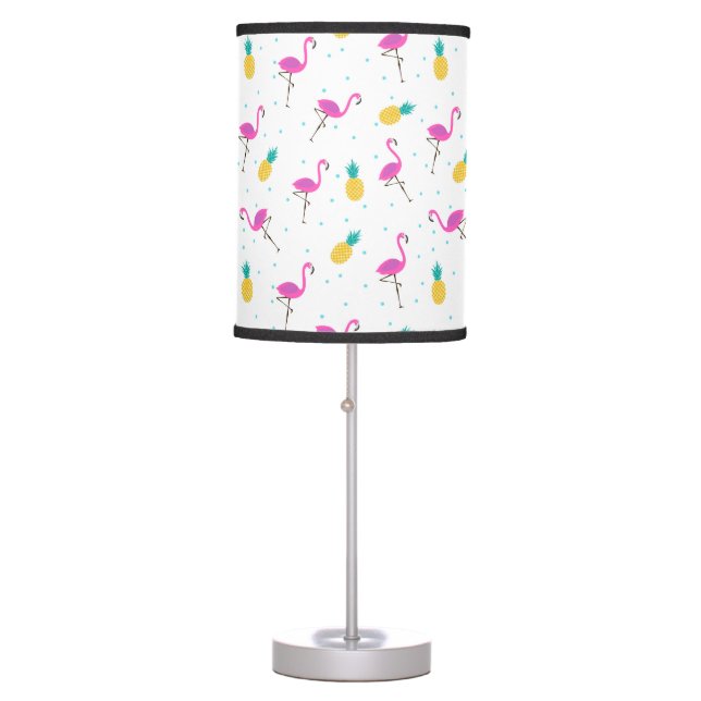 Neon Flamingos 2 Table Lamp (Front)