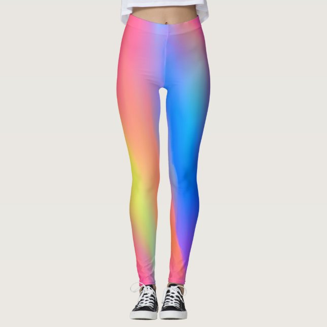 Neon Flow Leggings (Front)