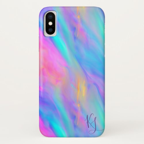 Neon Flow Personalized Phone Case