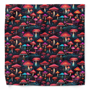 Neon Forest Glow Bandana