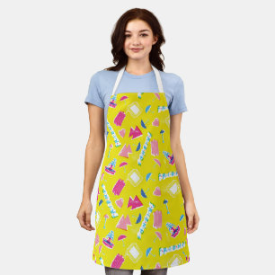 Neon FRIENDS™ Icon Pattern Apron
