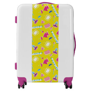 Neon FRIENDS™ Icon Pattern Luggage