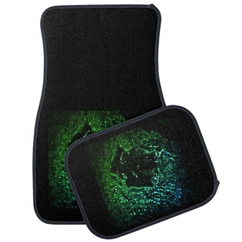 Neon Frog  Car Mats