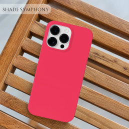 Neon Fuchsia One of Best Solid Pink Shades For Case-Mate iPhone 14 Pro Max Case