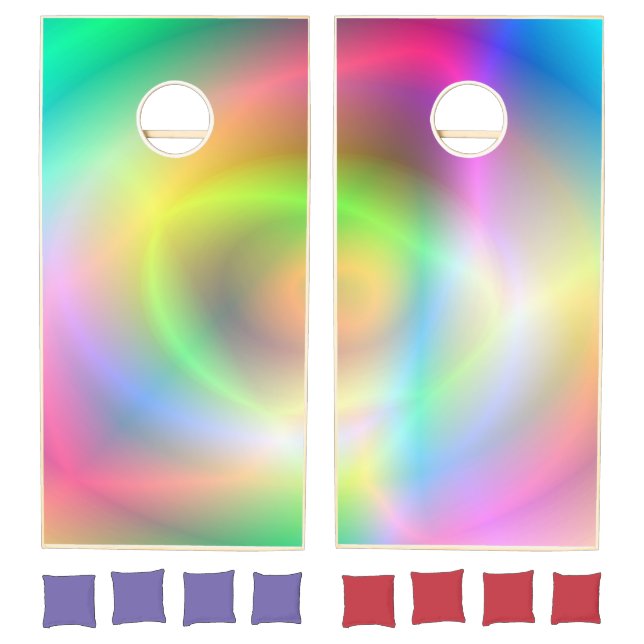 Neon Fun Cornhole Set (Set)