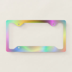Neon Fun License Plate Frame