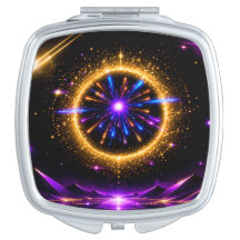 Neon Galaxy Compact Mirror